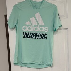 adidas Mint Green Atlanta United Logo Tee